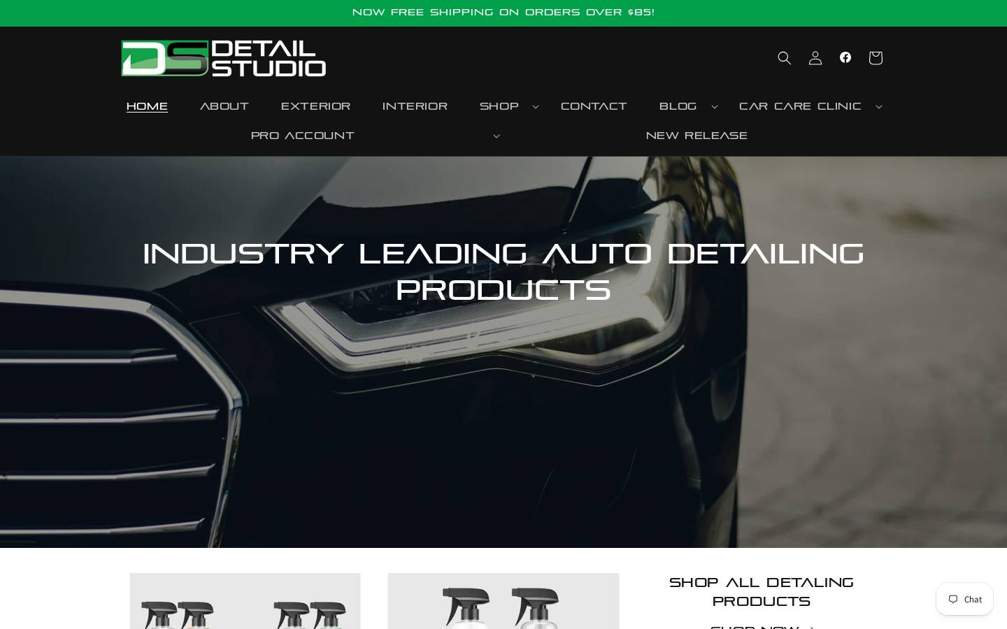 detailstudioproducts.com homepage screenshot
