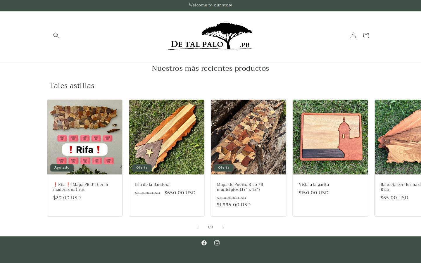 detalpalopr.com homepage screenshot