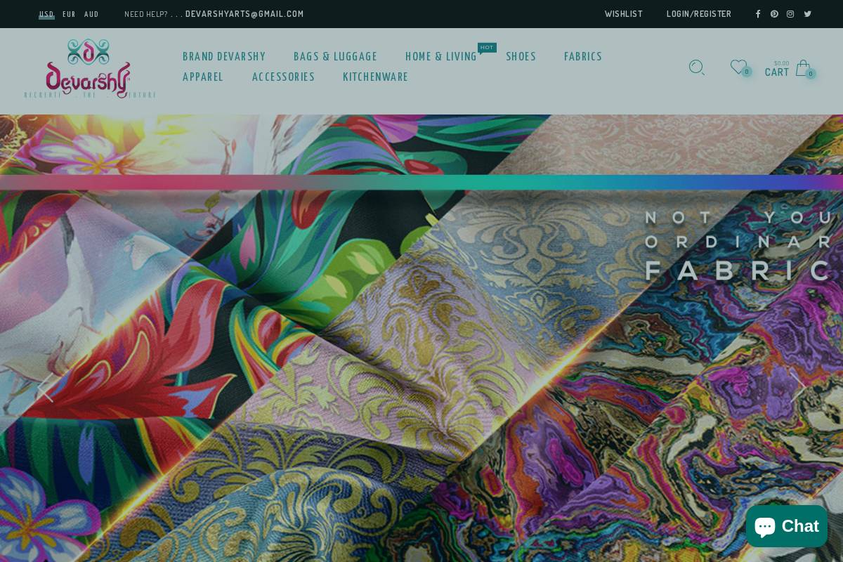 devarshy.com homepage screenshot