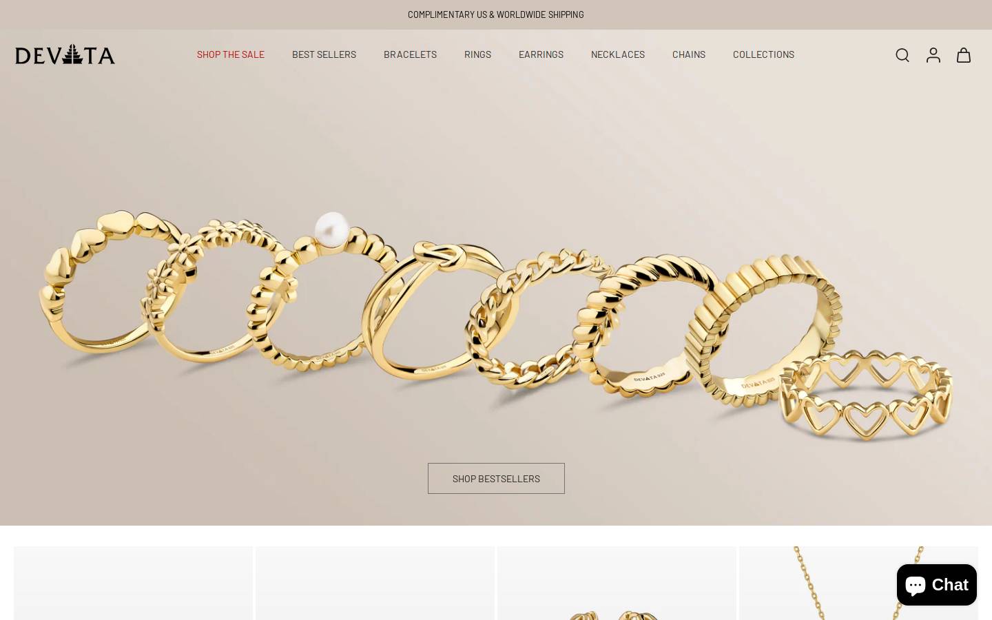 DEVATA homepage screenshot