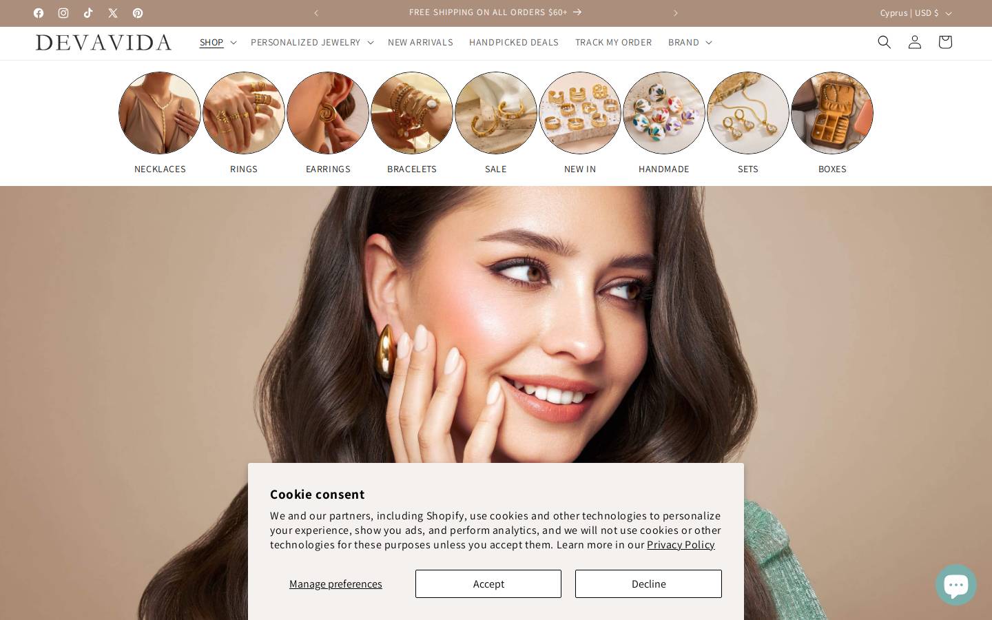 devavida.com homepage screenshot
