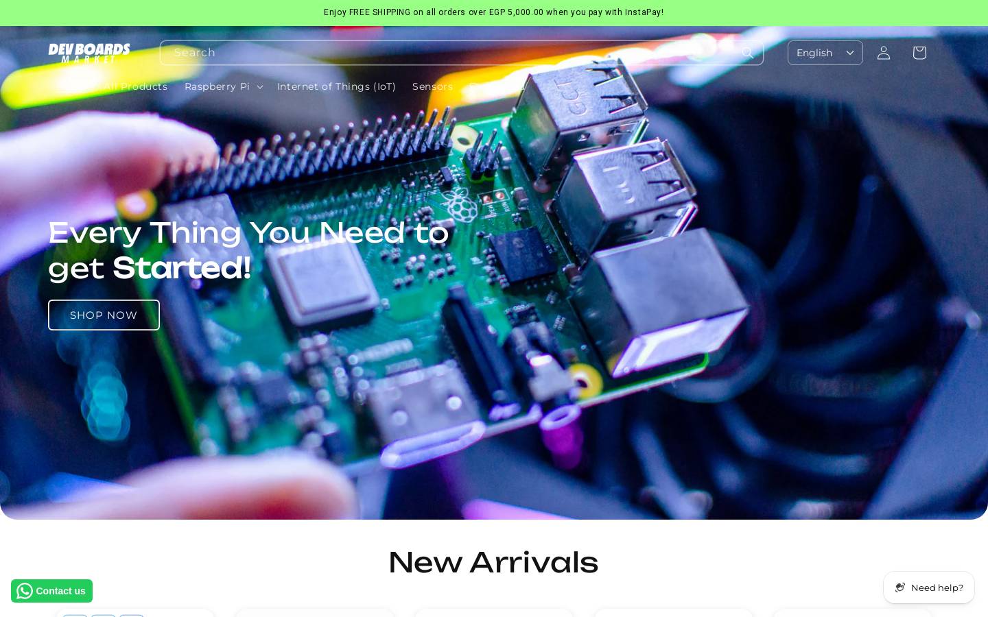 devboardsmarket.com homepage screenshot