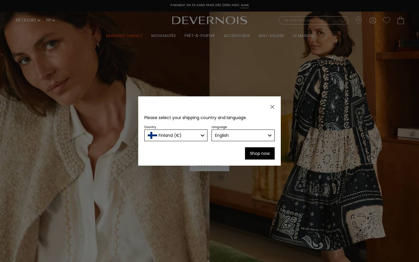 devernois.com homepage screenshot
