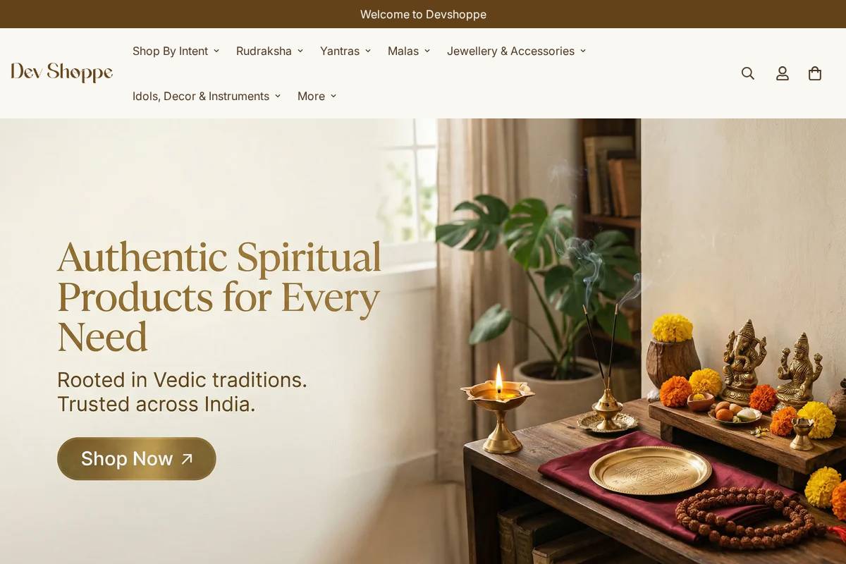 devshoppe.com homepage screenshot