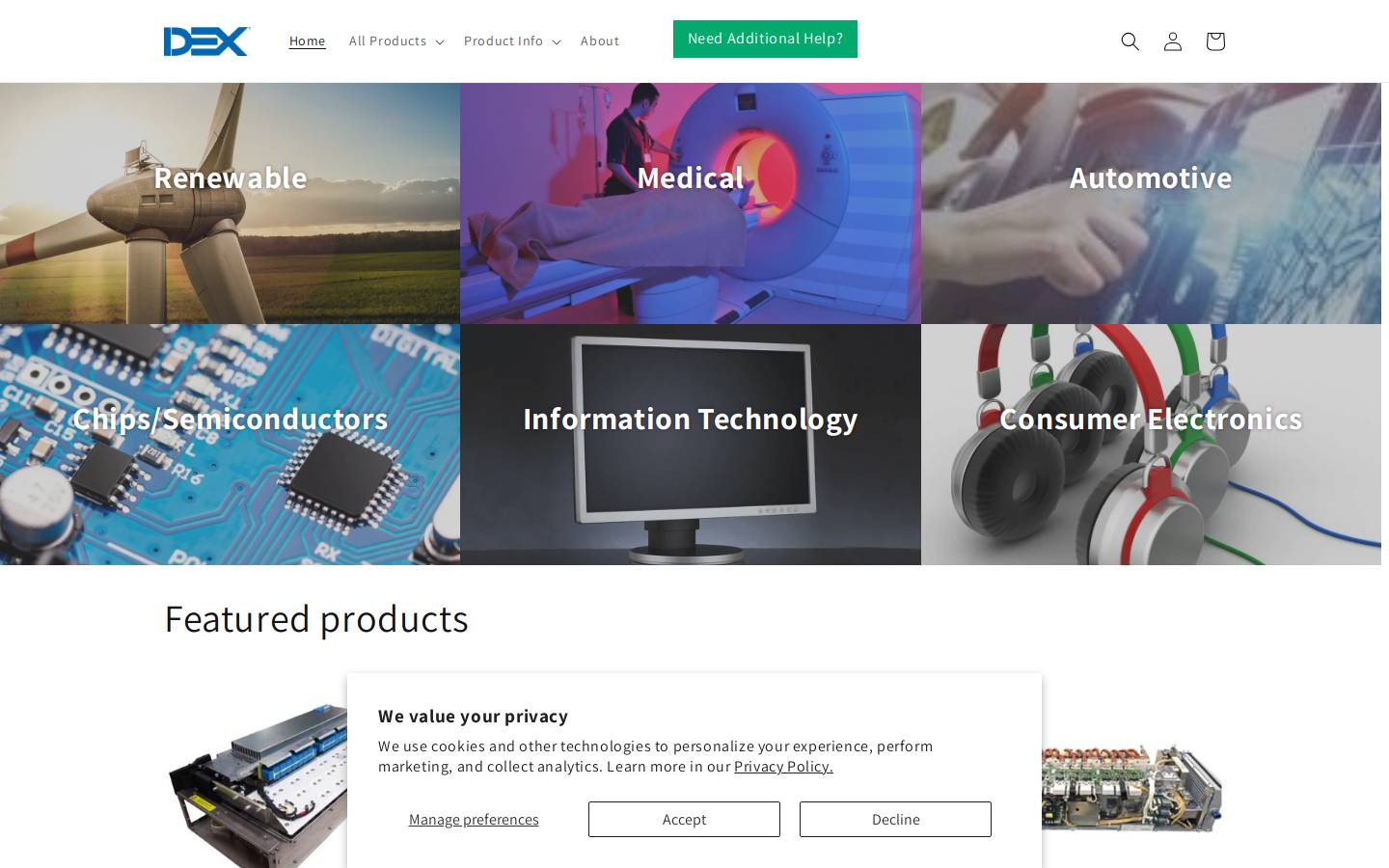 dex1009.com homepage screenshot
