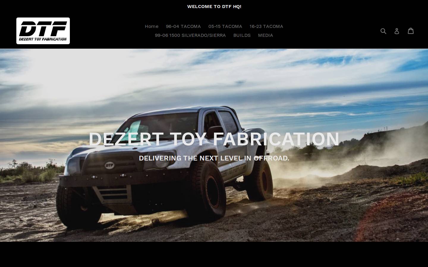 deztoyfab.com homepage screenshot