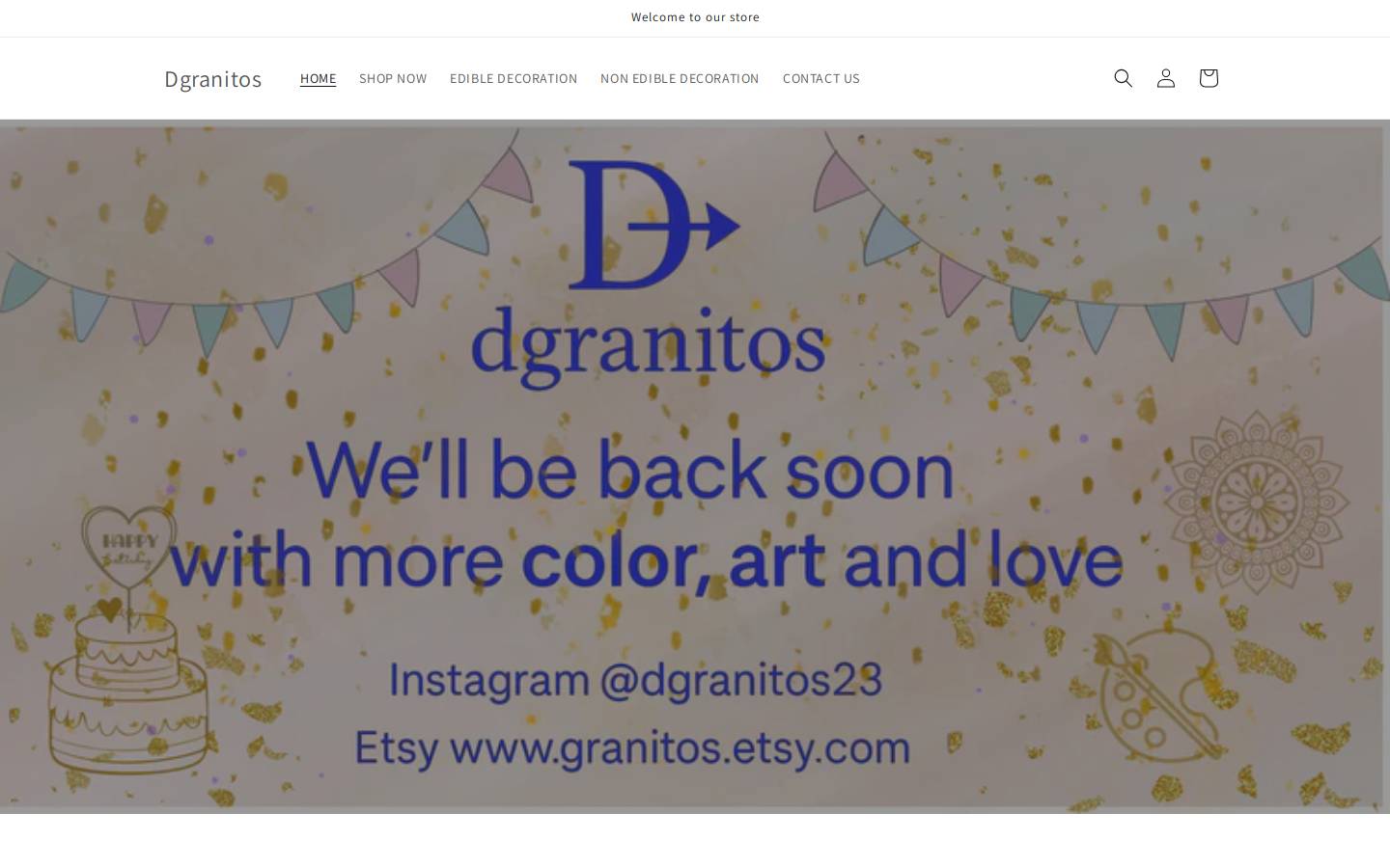 dgranitos.com homepage screenshot