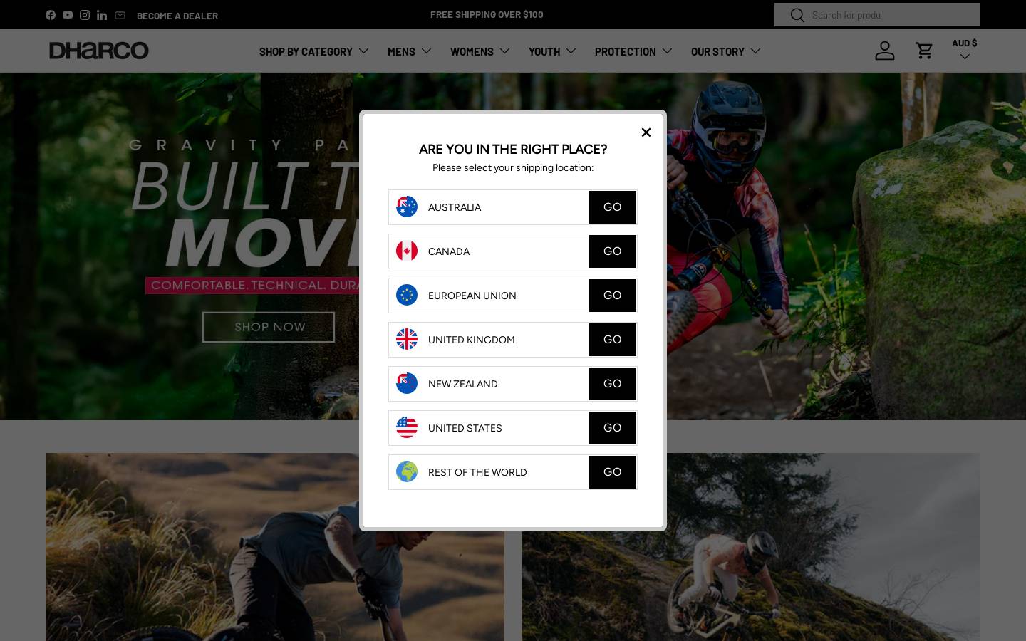 dharco.com homepage screenshot