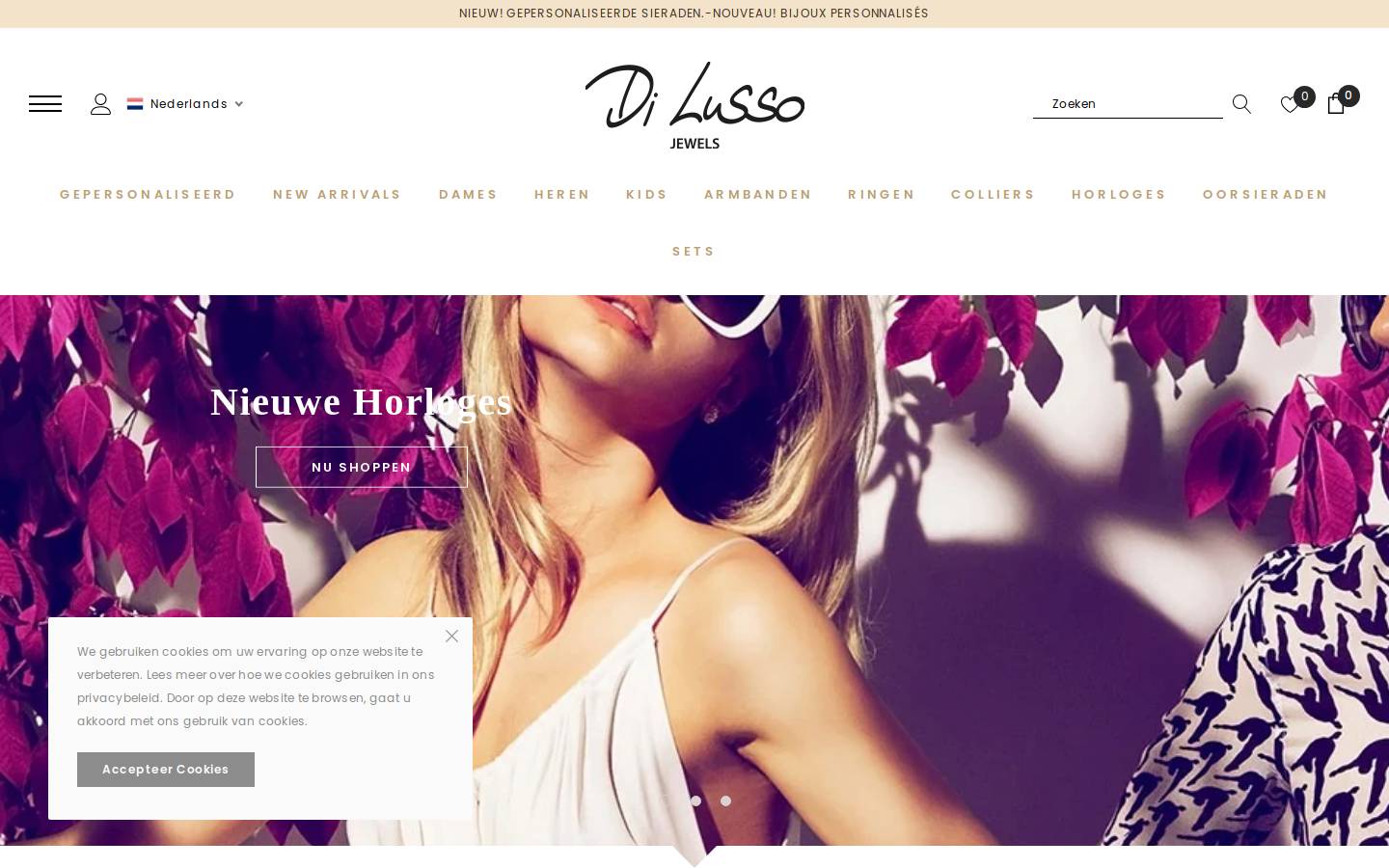 Di Lusso homepage screenshot
