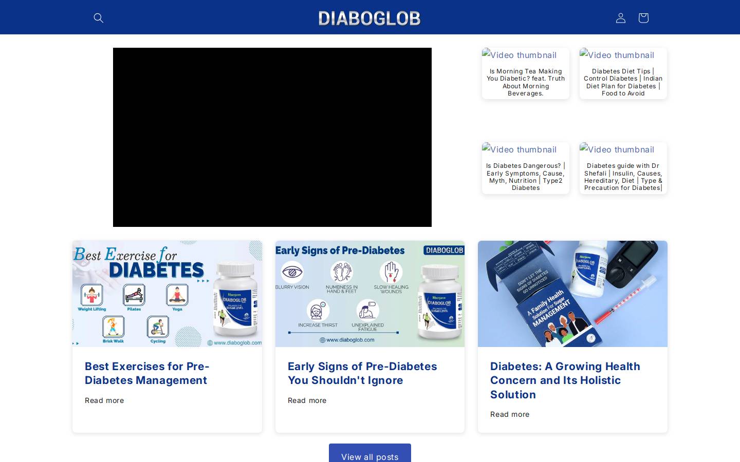 diaboglob.com homepage screenshot