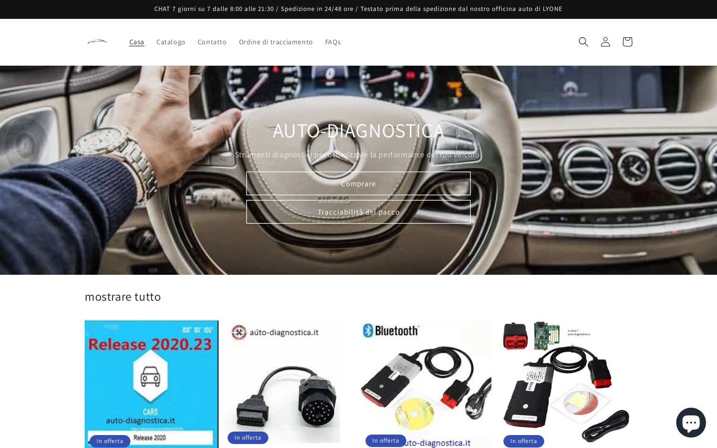 diagnostica-auto.com homepage screenshot