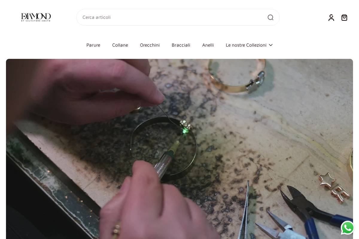 diamondaccessori.com homepage screenshot