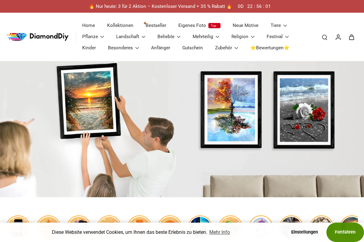 Diamonddiy homepage screenshot