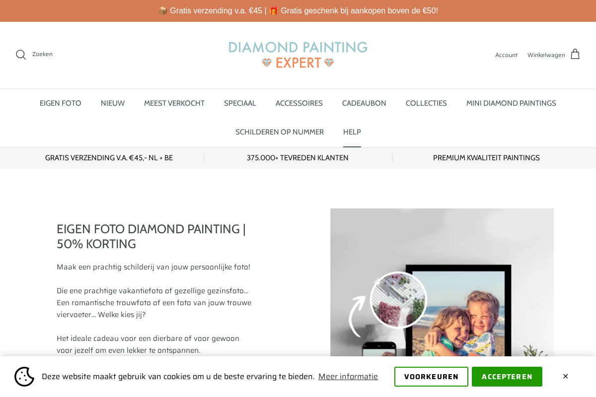 Diamondpaintingexpert homepage screenshot