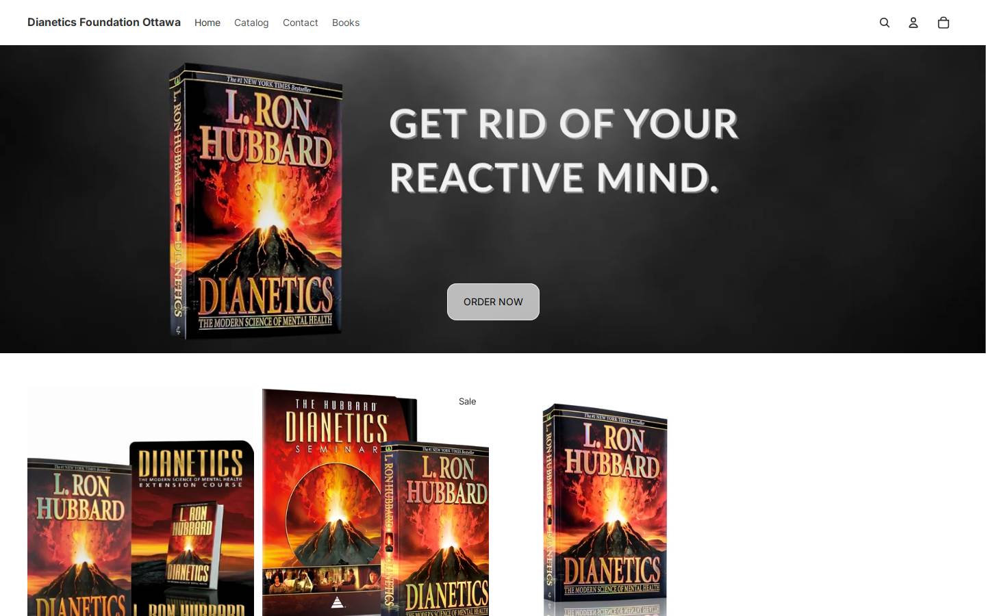 dianeticsfoundation.ca homepage screenshot