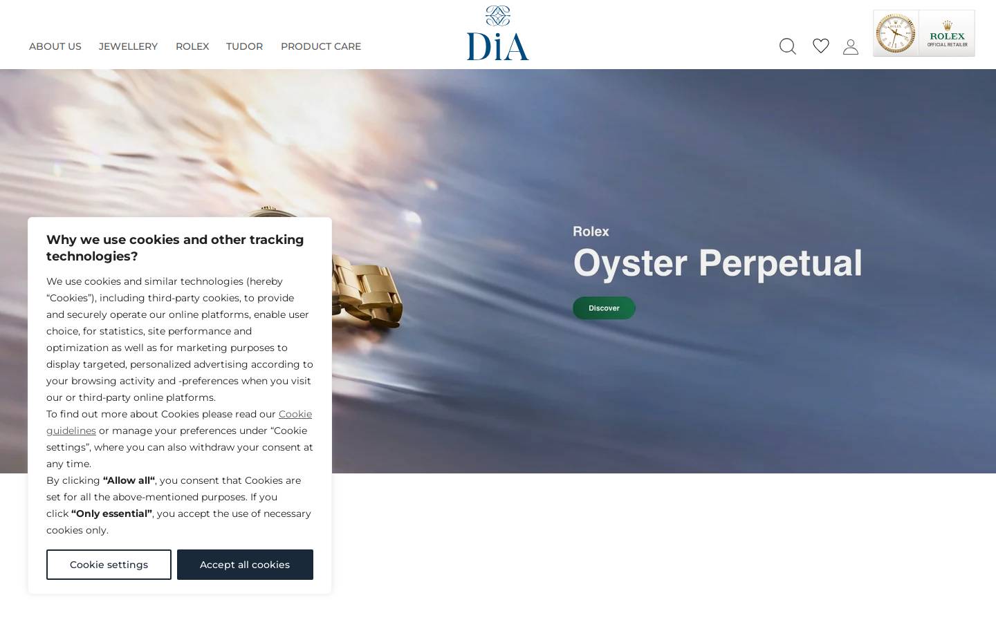 diaprecious.com homepage screenshot
