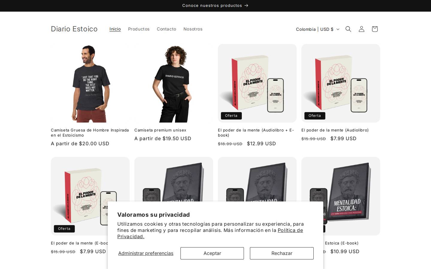 diarioestoicoyt.com homepage screenshot