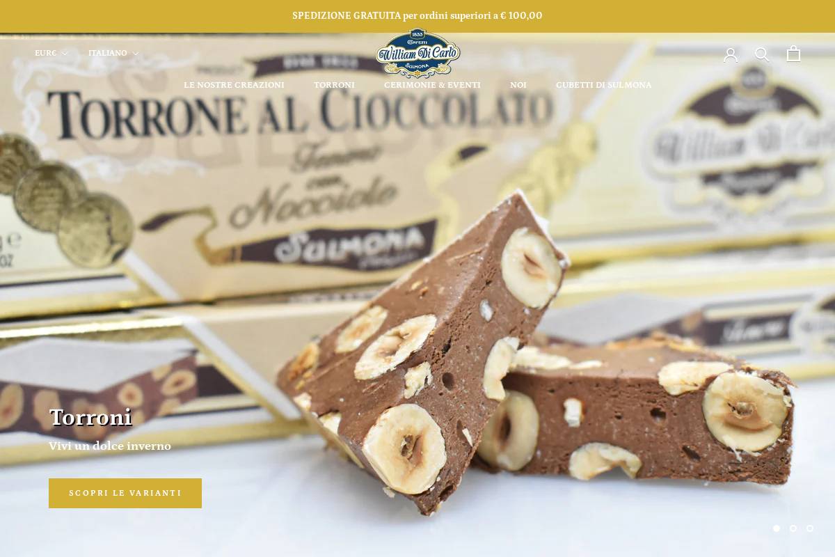 dicarlo.it homepage screenshot