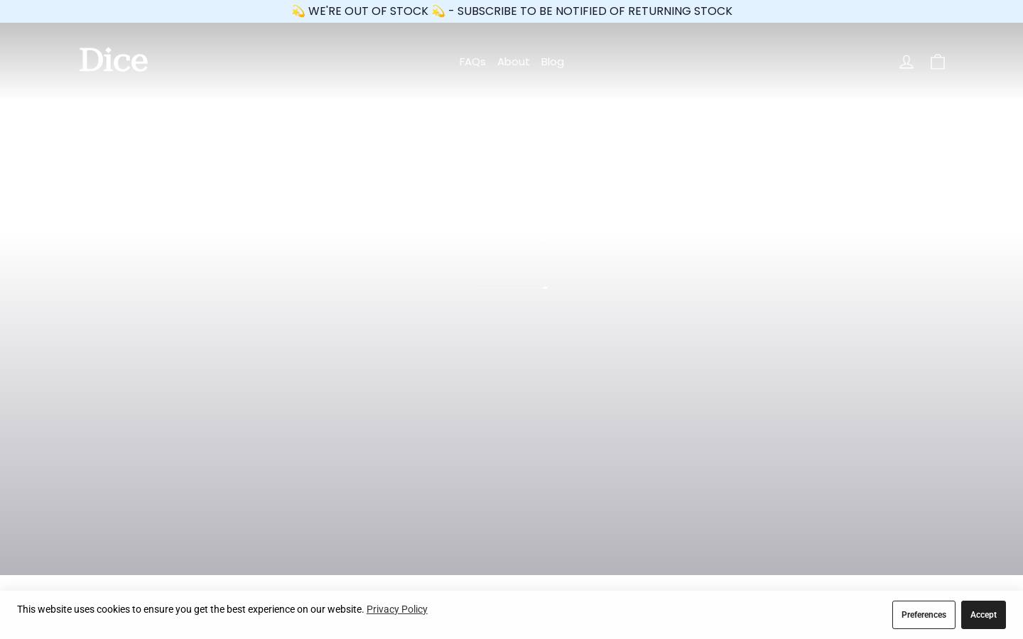 dicejournal.com homepage screenshot