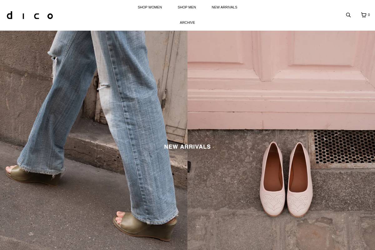 Dicocopenhagen homepage screenshot