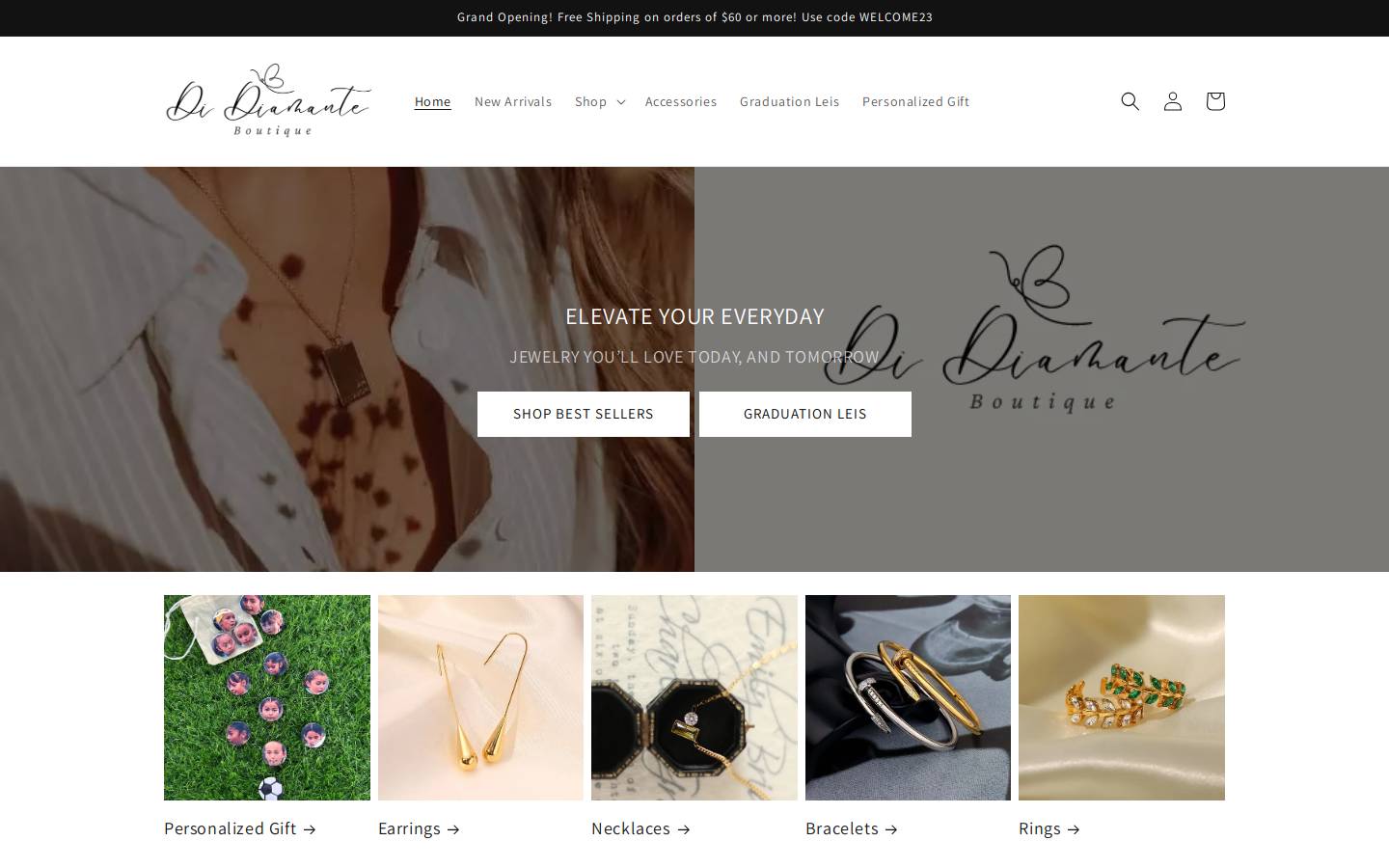 didiamante.com homepage screenshot