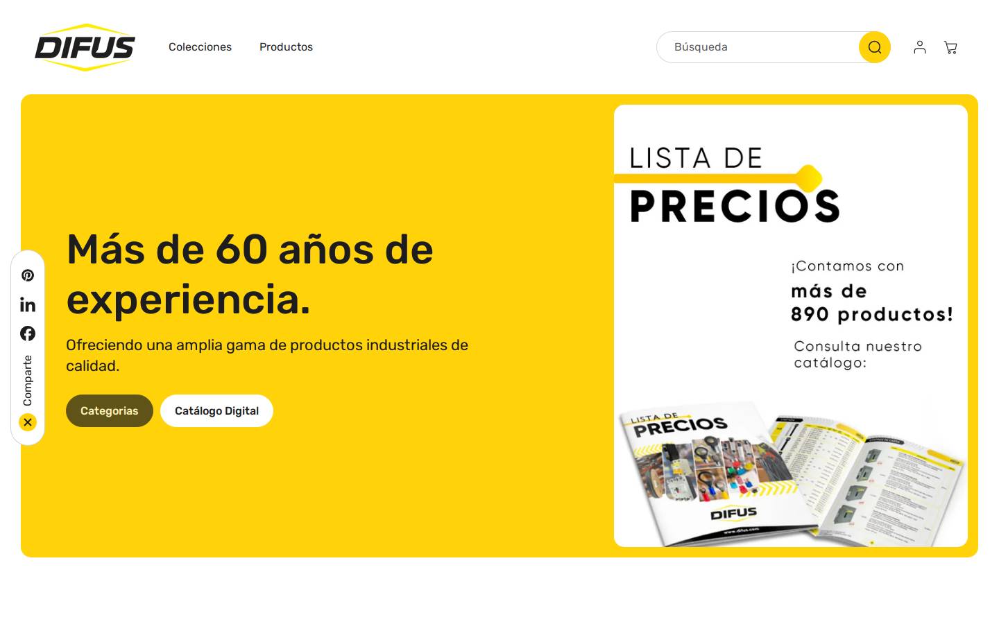 difus.com homepage screenshot