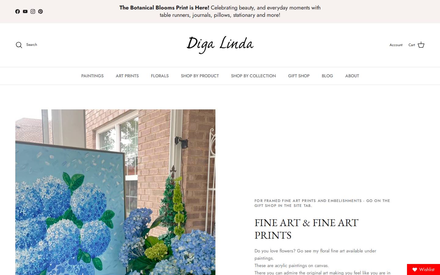 digalinda.com homepage screenshot