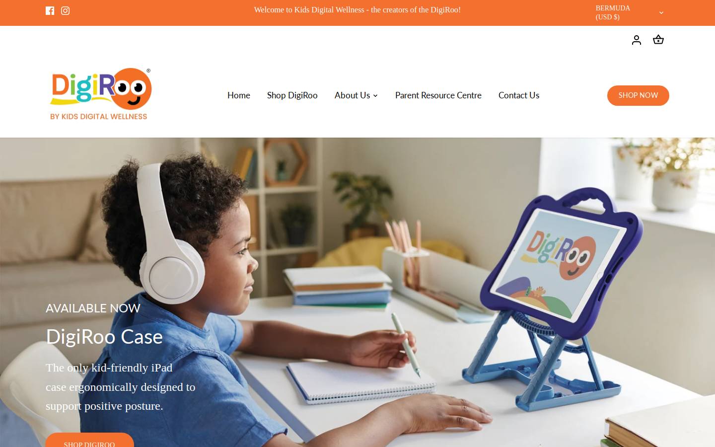digiroocase.com homepage screenshot