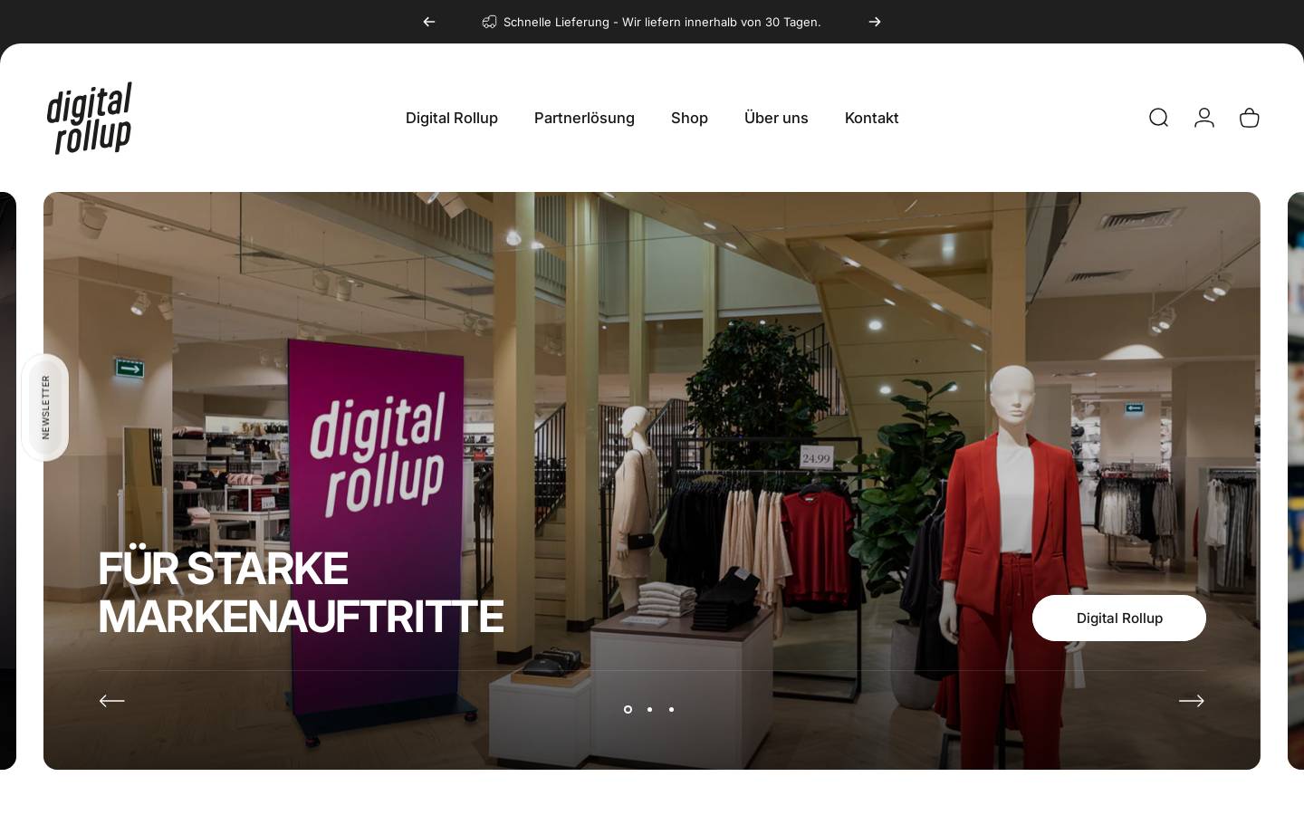 digital-rollup.de homepage screenshot