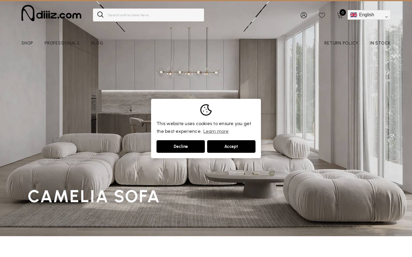 DIIIZ.COM homepage screenshot