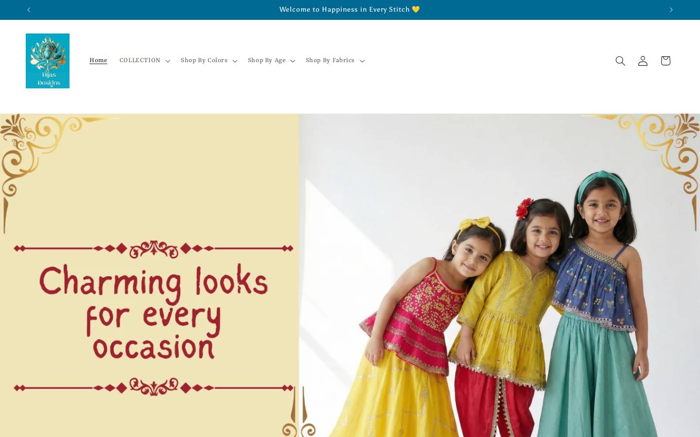dijasdesigns.com homepage screenshot