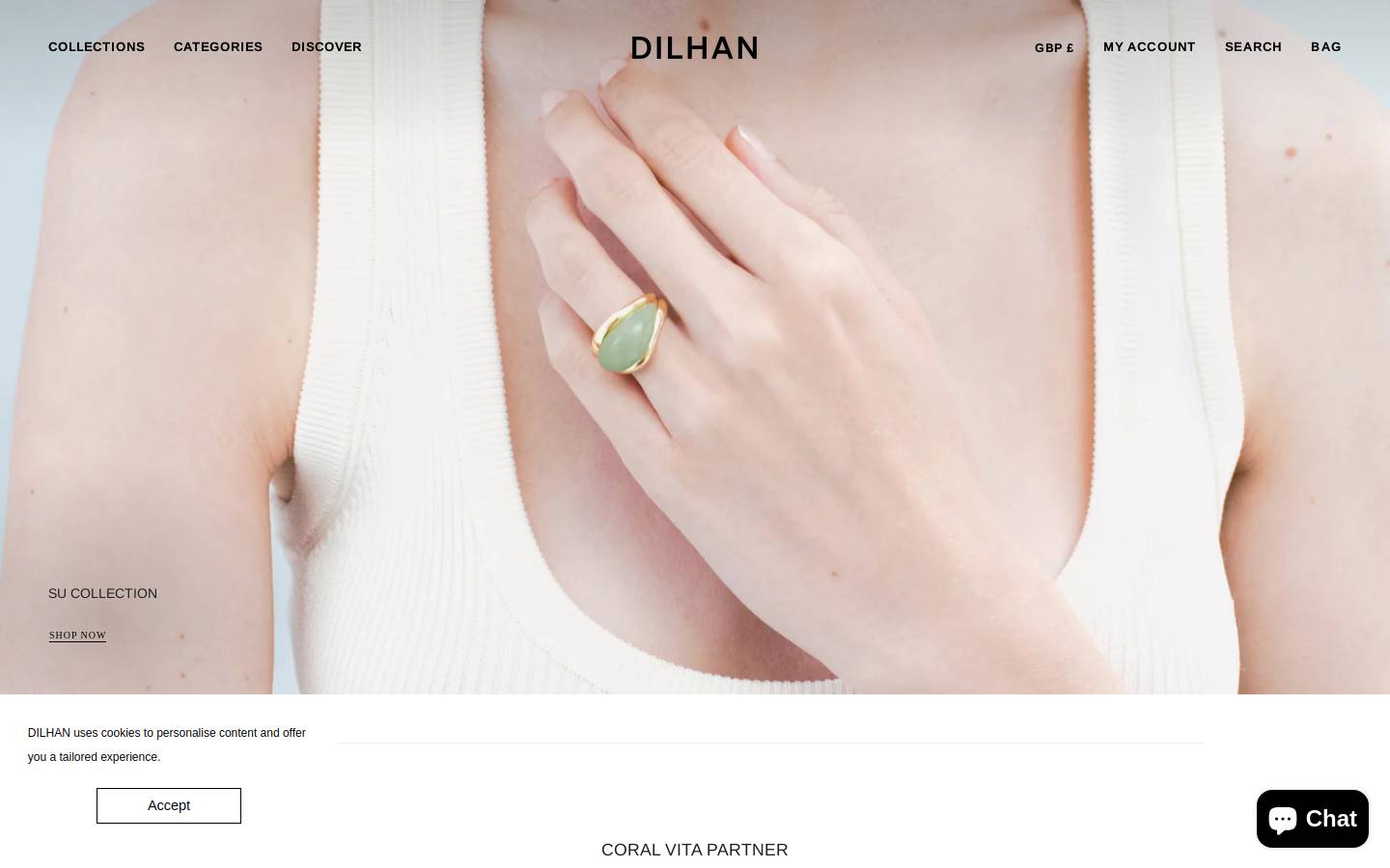 dilhan.co.uk homepage screenshot
