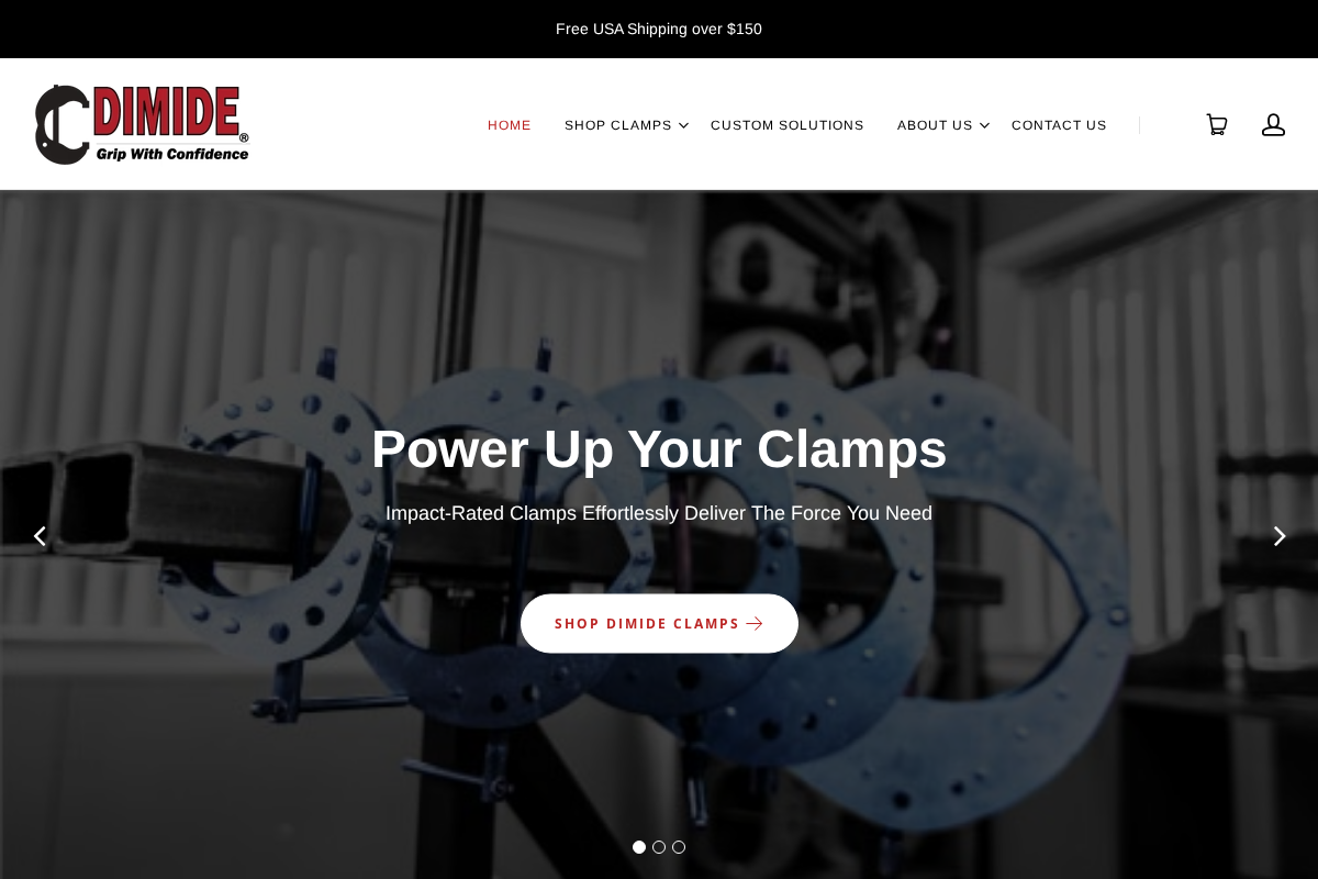 dimide.com homepage screenshot