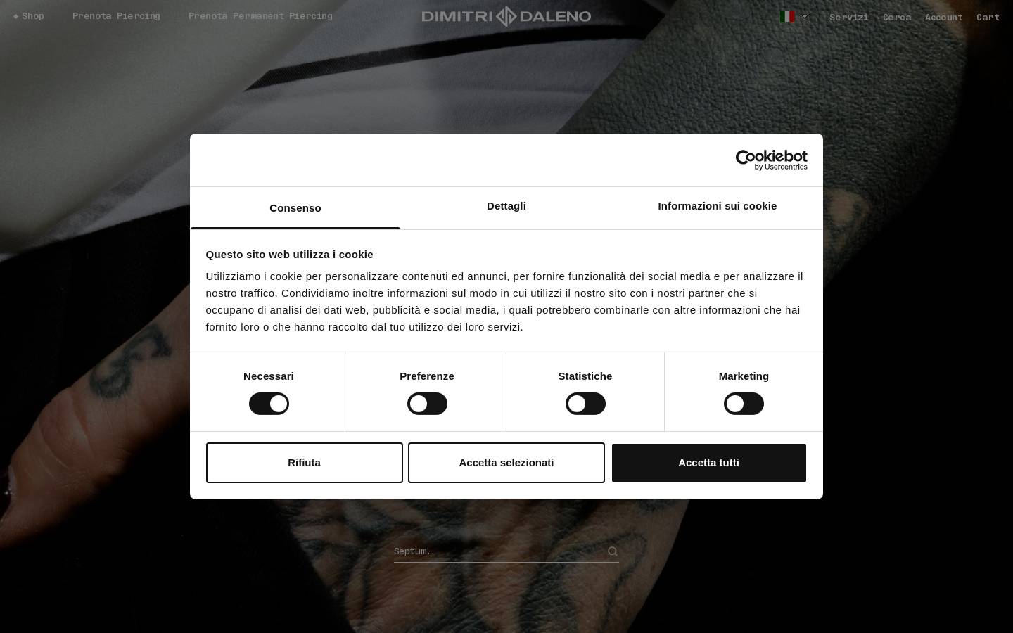 dimitridaleno.com homepage screenshot