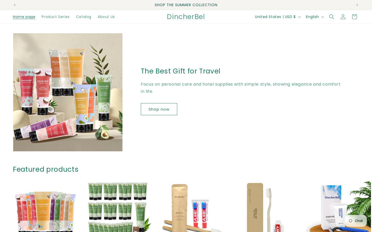 dincherbel.com homepage screenshot
