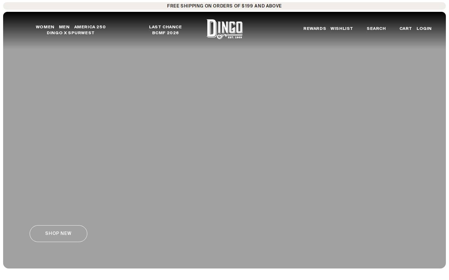 dingo1969.com homepage screenshot