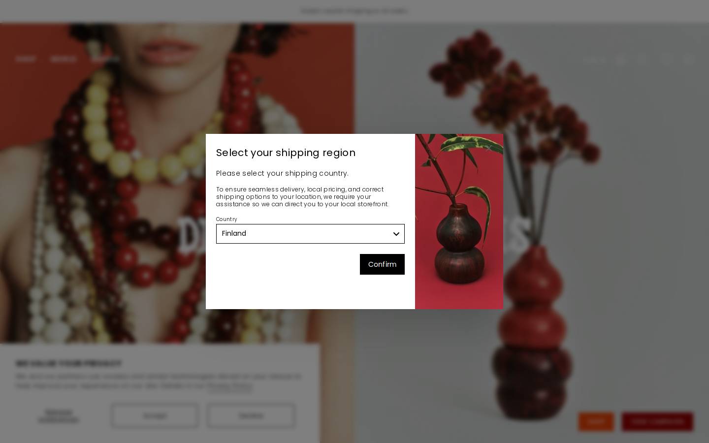 Dinosaur Designs homepage screenshot