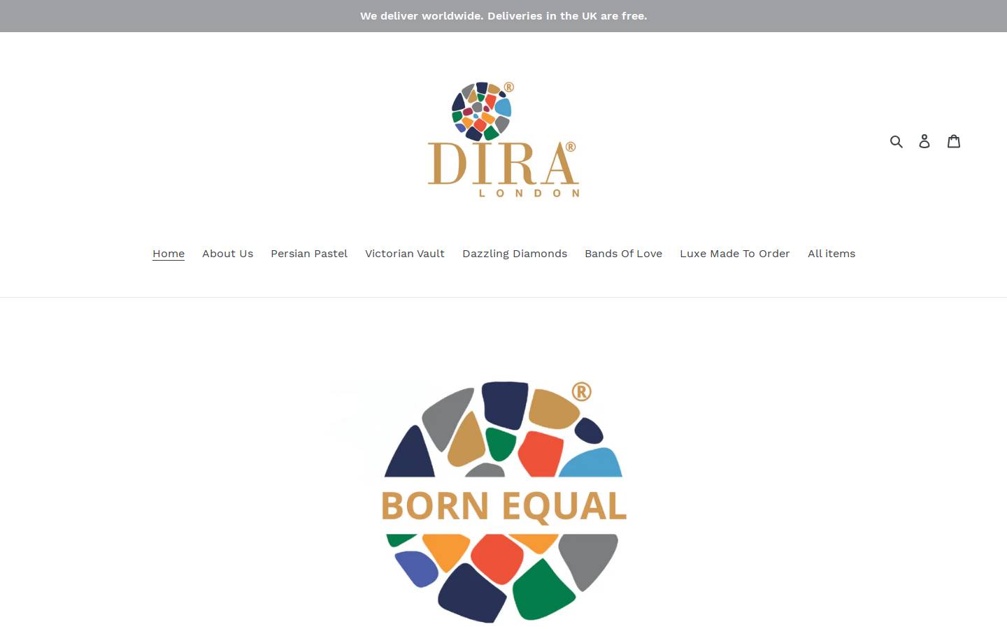 diralondon.com homepage screenshot