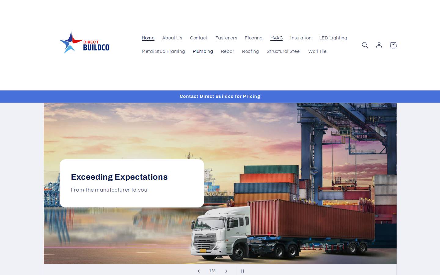 directbuildco.com homepage screenshot