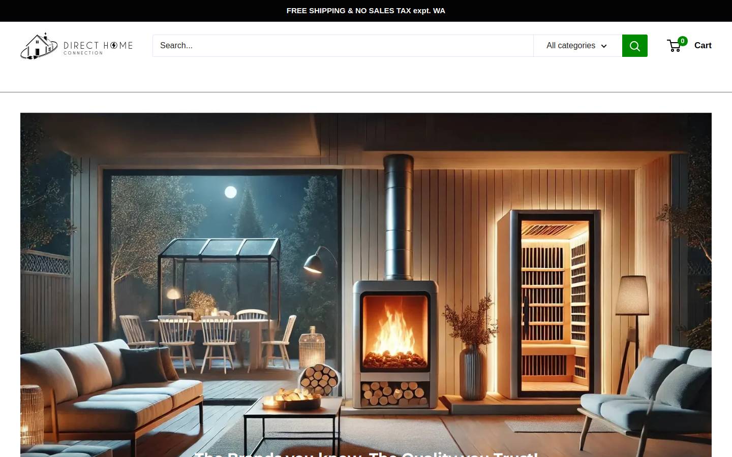 directhomeconnection.com homepage screenshot