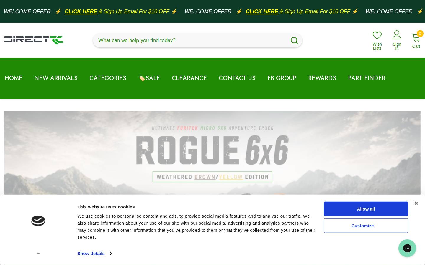 directrc.com homepage screenshot