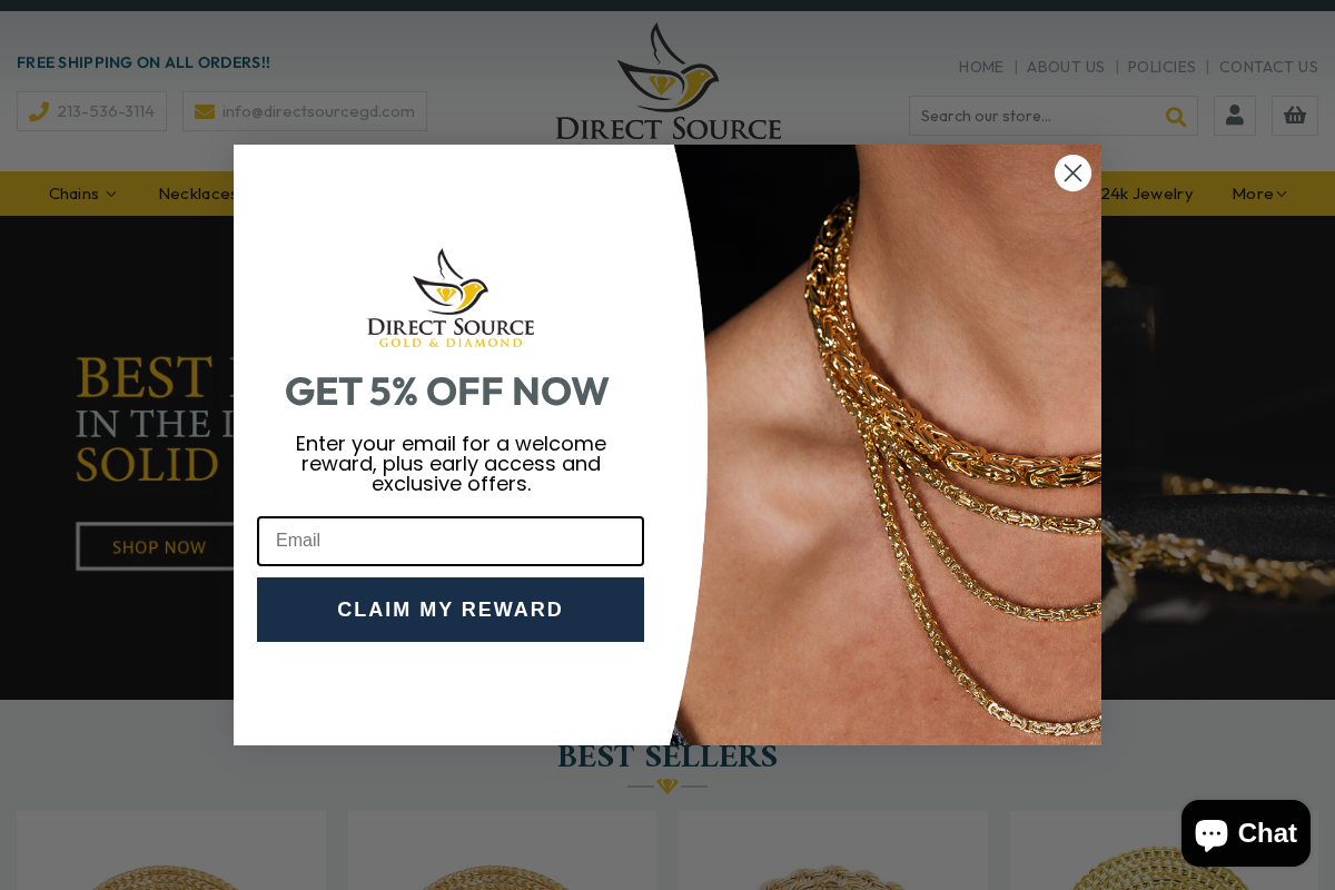 Directsourcegd homepage screenshot