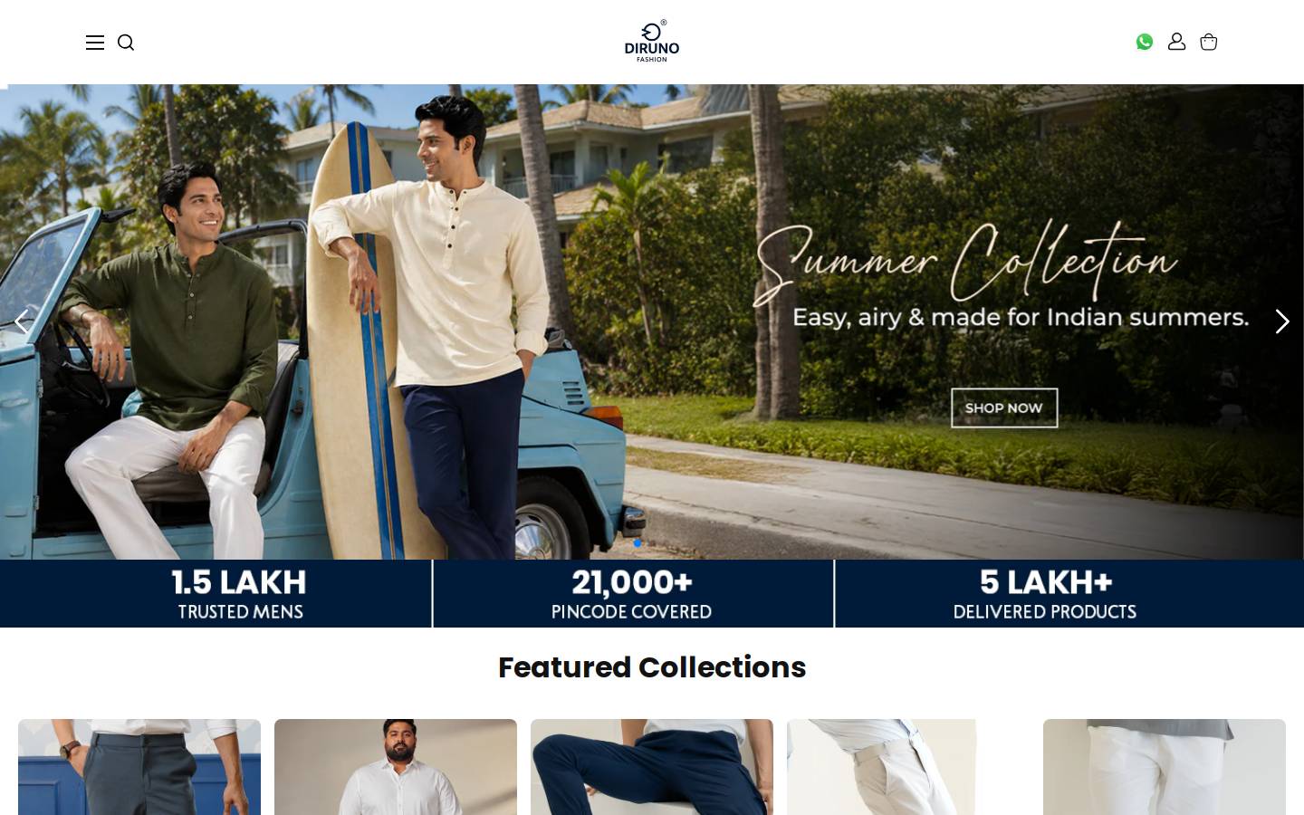 diruno.com homepage screenshot