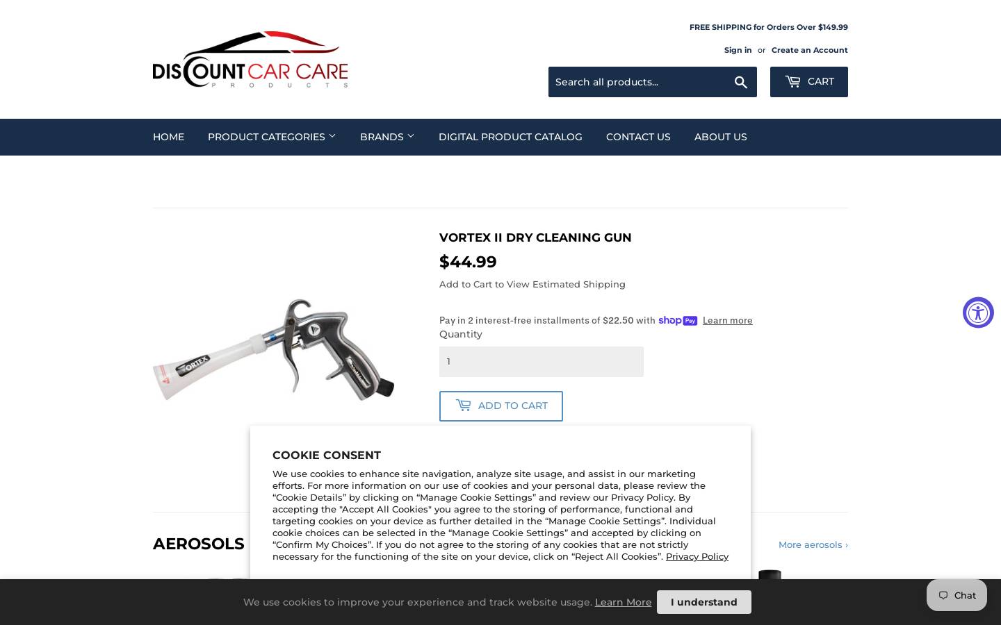 discountcarcareproducts.com homepage screenshot