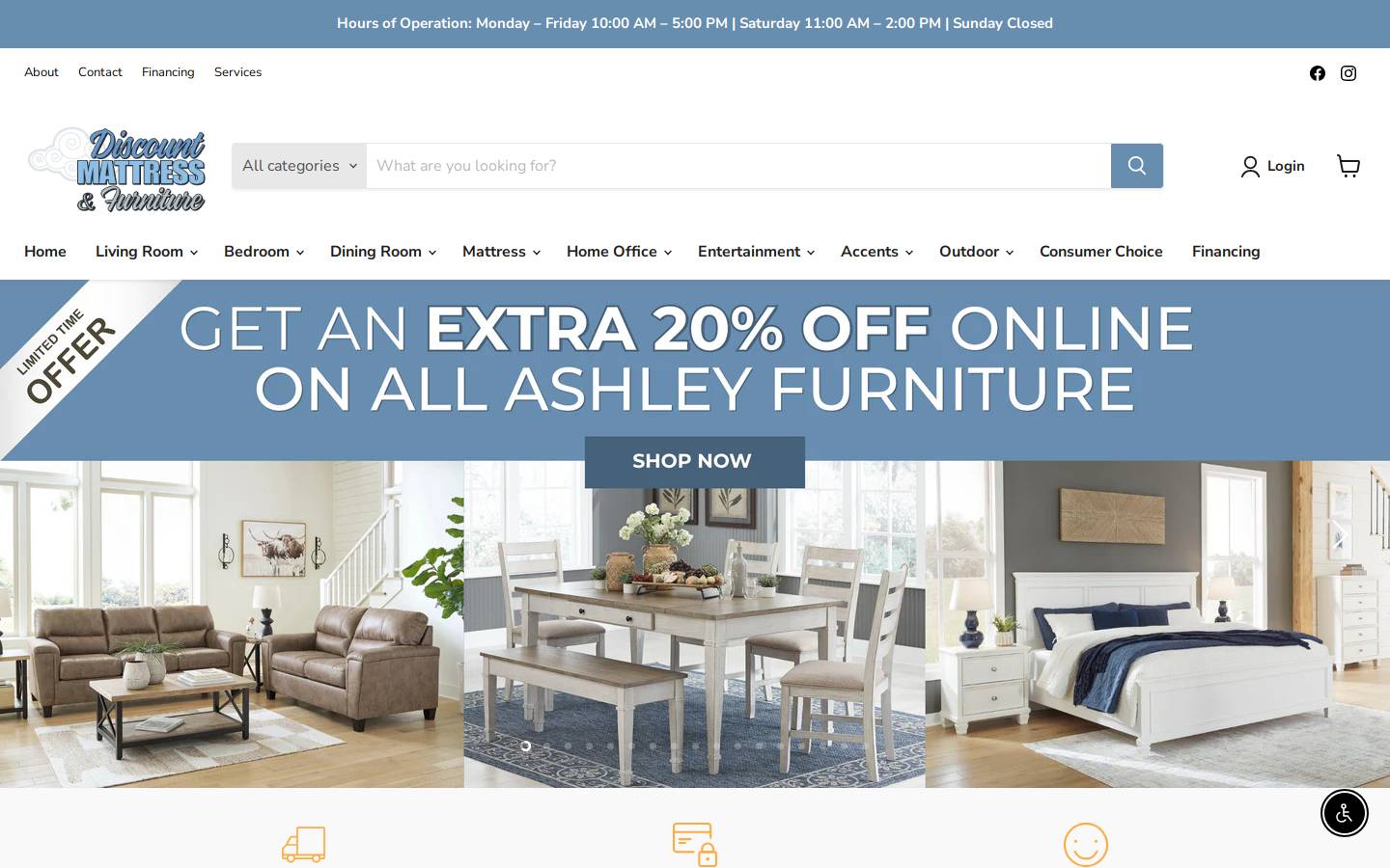 discountmattressesduluth.com homepage screenshot