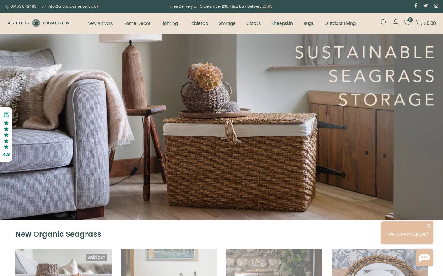 discountrattanfurniture.co.uk homepage screenshot
