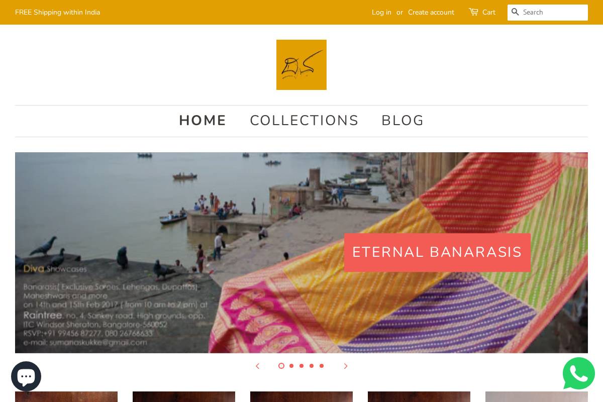 discoverdiva.com homepage screenshot