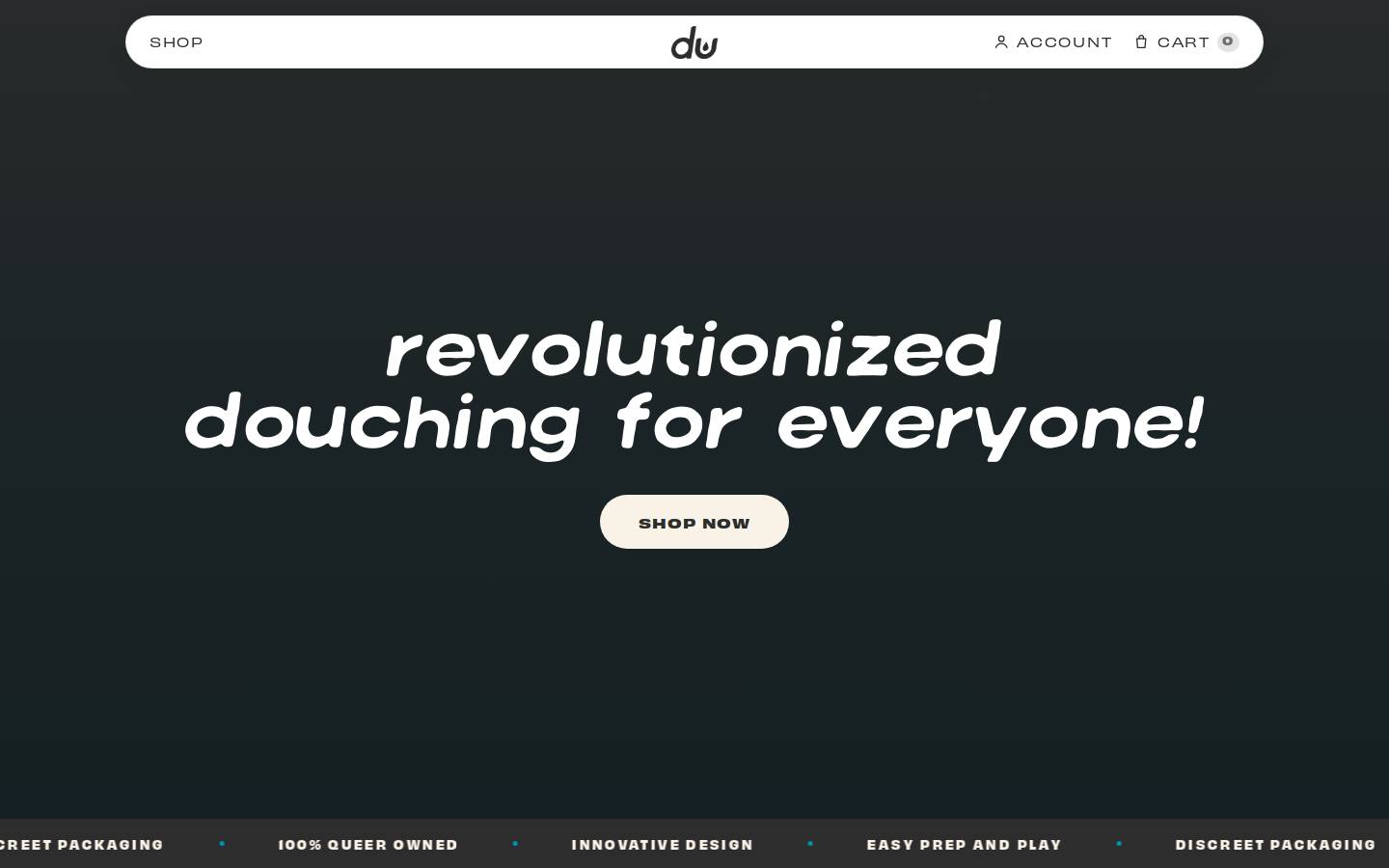 discoverdu.com homepage screenshot