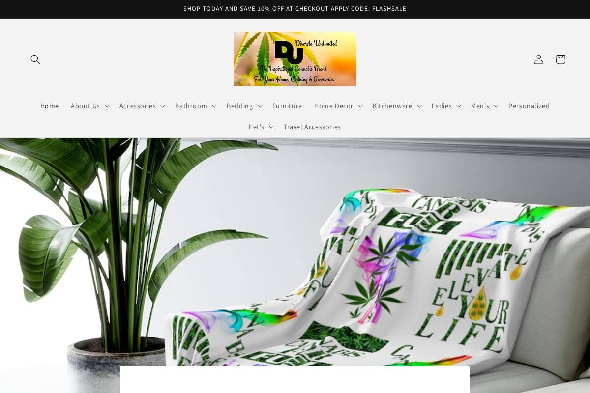 discreteunltd.com homepage screenshot