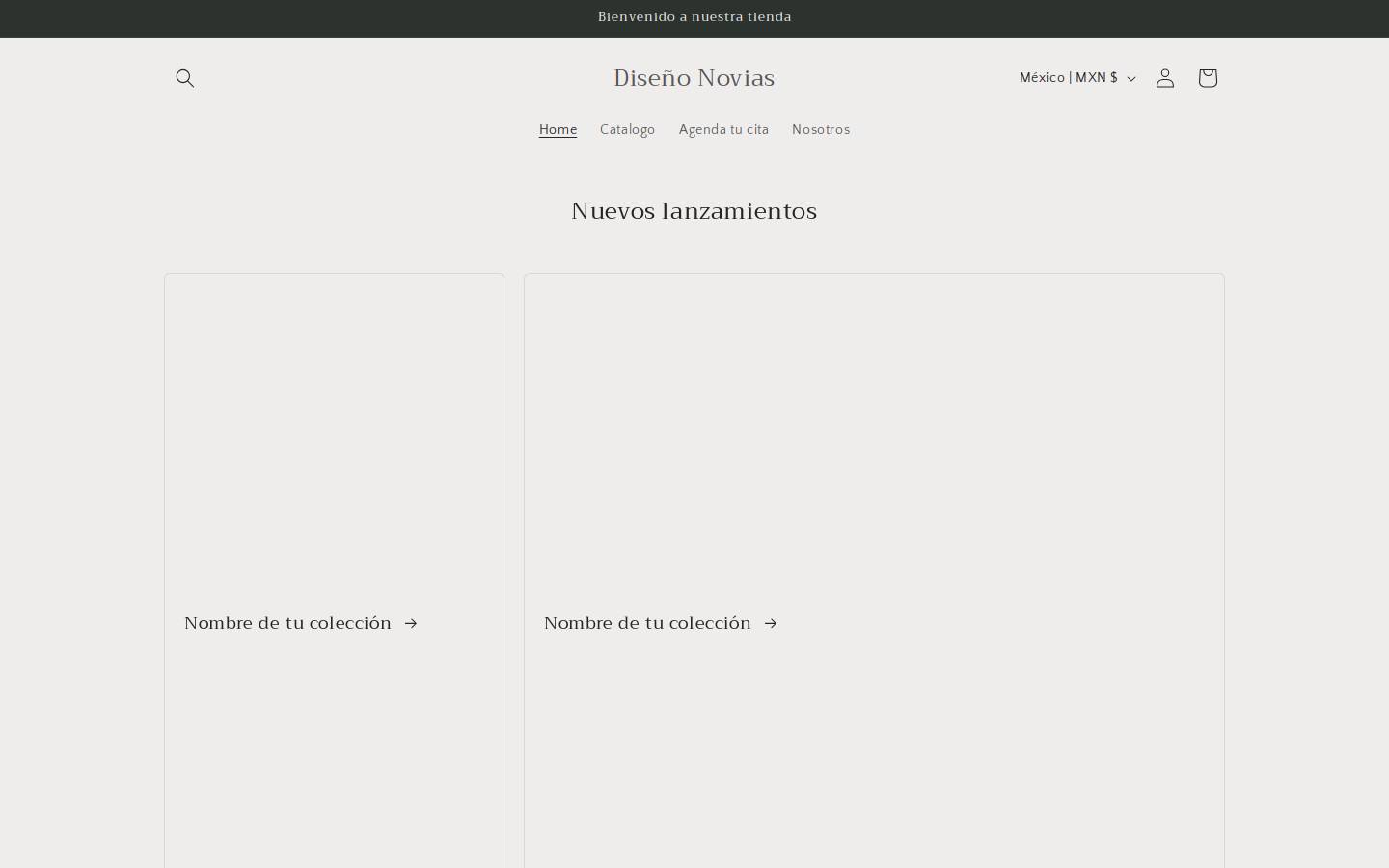 disenovias.com homepage screenshot